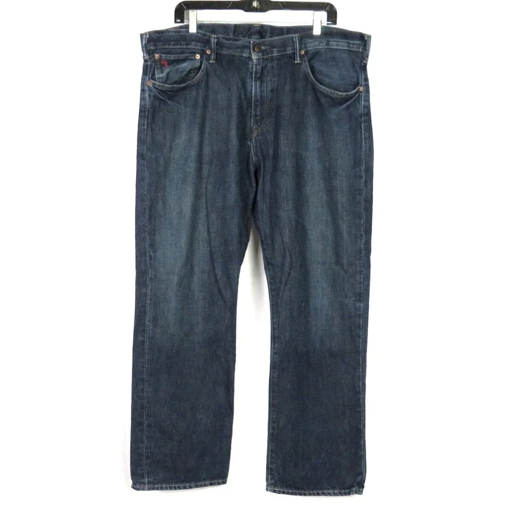 Polo Ralph Lauren 100% Cotton Medium‎ 867 Classic Fit Denim Jeans Men's 38 X 30